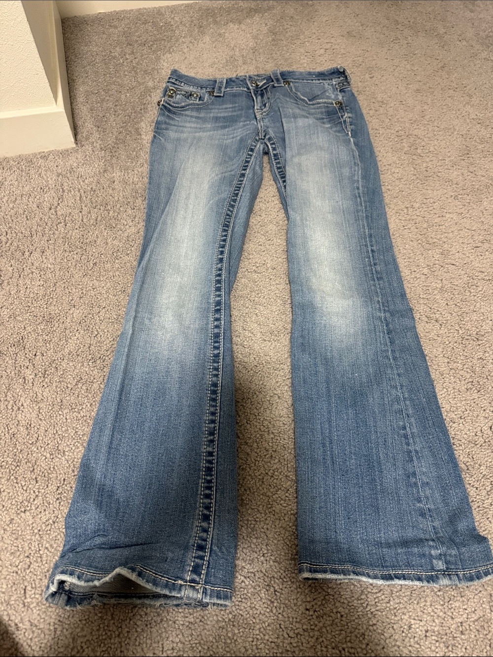 Miss Sixty Light Blue Flare Jeans